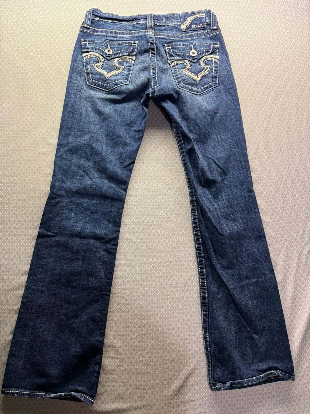 Big Star Remy Low Rise Fit Jeans Size 28R - Picture 10 of 16